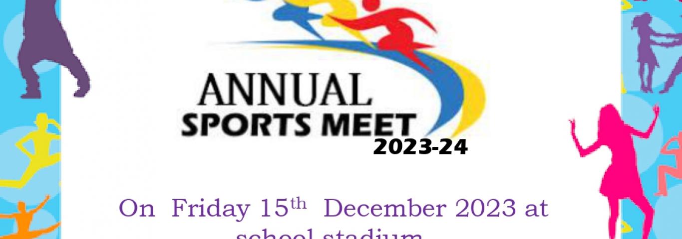 MIS Family Graciously Welcomes Guests,Parents, Guardians & Friends to our Annual  Sports Meet. | Sports day invitation, School sports day, Sports meet